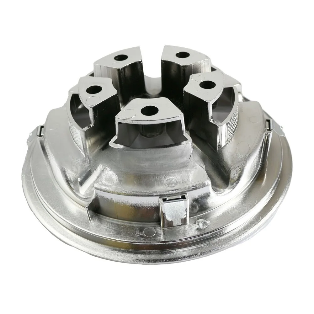 

Chrome Plated Cap For EZGO Wheel Cover Golf Course Upgrade Silver Plated ABS Construction Chrome Plating Finish