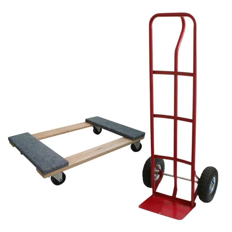 

Durable 4-wheel trolley parts trolley for moving furniture