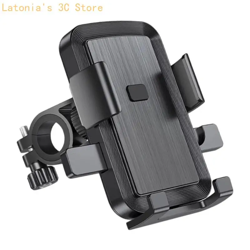 Telefon Halter Lenker/Rückspiegel Montiert Drehen Telefon Cradles Stoßfest Ständer Halter für Roller E-Bike X3UB – Detail 10