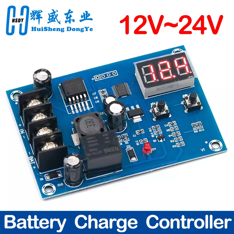 1PCS XH-M603 Charging Control Module 12-24V Storage Lithium Battery Charger Control Switch Protection Board