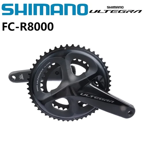 Imagen 1 del producto Platos y bielas Shimano Ultegra R8000 de 11 velocidades, 165mm, 170mm, 172,5mm, 175mm, 50-34T, 52-36T, 53-39T, sin BB/BB72/BBR60