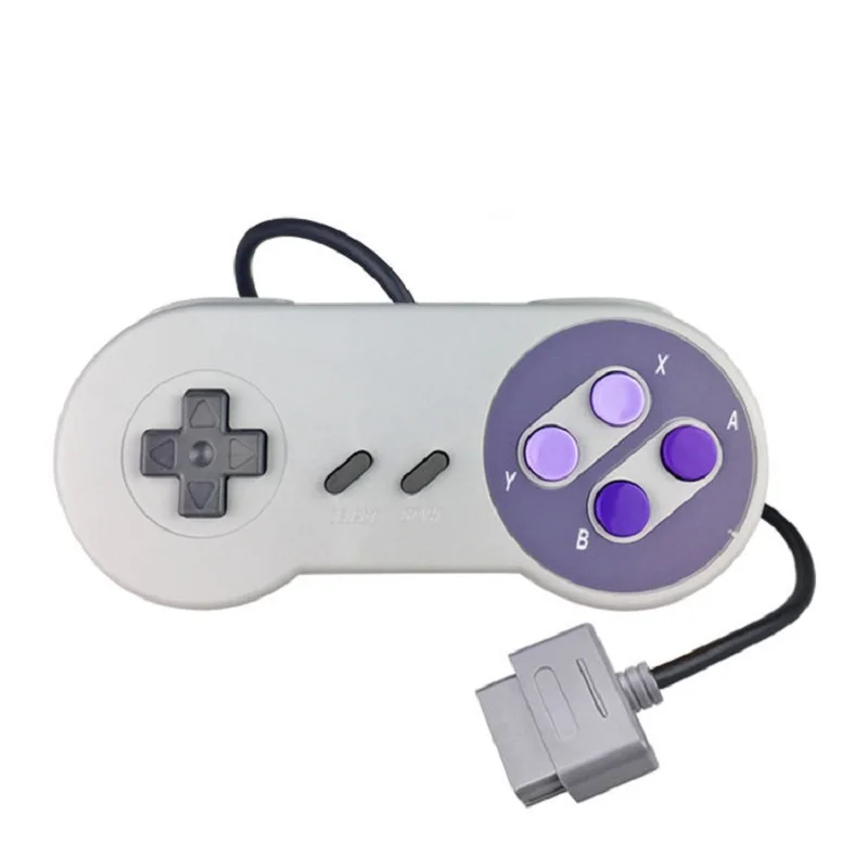 1 PC pour Nintendo SNES Joypad manette de jeu contrôleur pour Nintendo Super Famicom SNES contrôleur de commandant de combat
