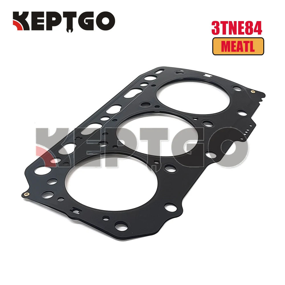 3TNE84 Engine Cylinder Head Gasket For Yanmar Komatsu Mini Excavator Loader 129002-01331 3D84 Metal Head Gasket