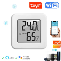 Tuya Mini Thermometer Hygrometer Temperature Humidity Sensor APP Remote Control for Smart Home Bluetooth-compatible Smart Life