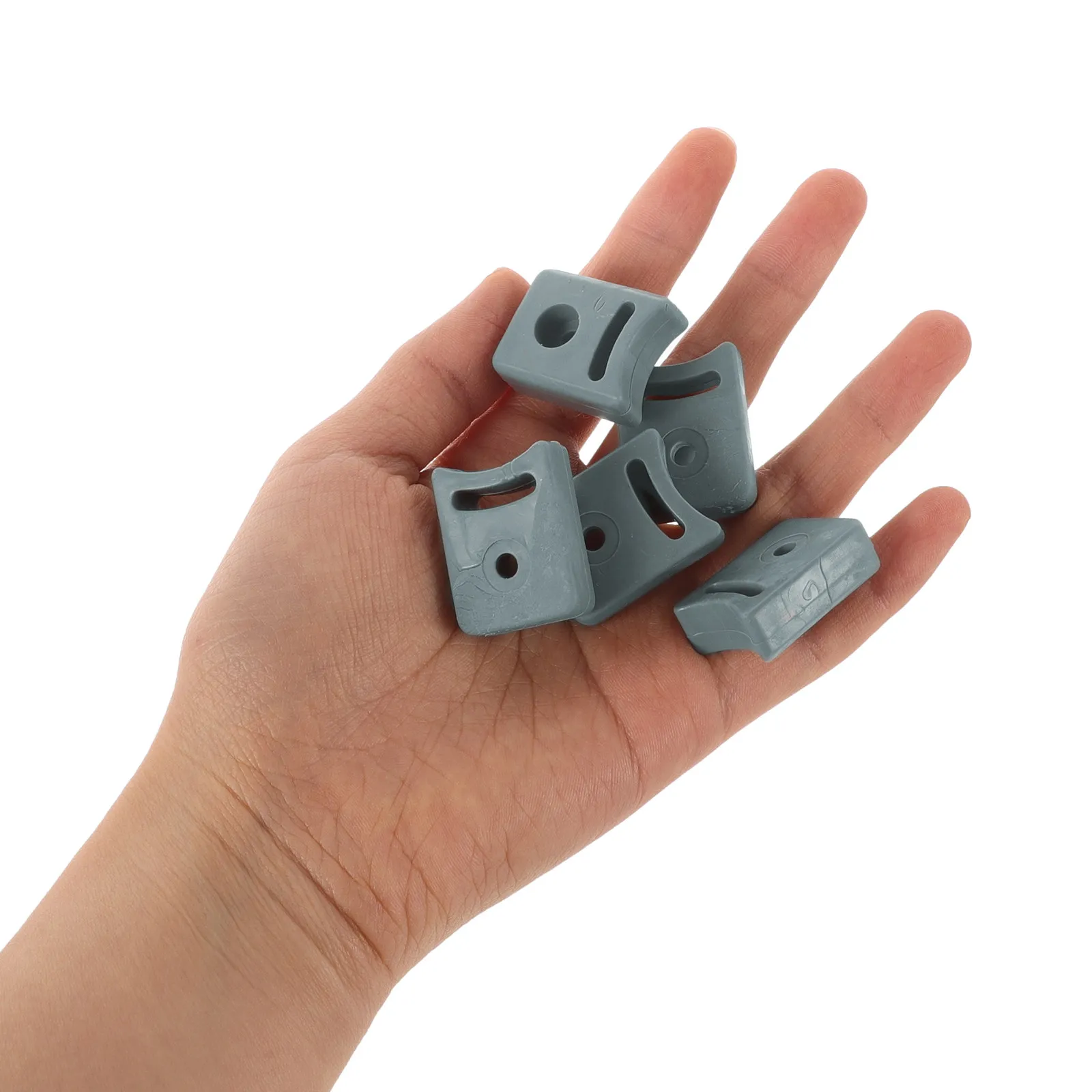 

8Pcs Shower Door Hardware Anti-Collision Sliding Door Bumper Stop Guide Pads Smooth Sliding Track Accessories for Bathroom