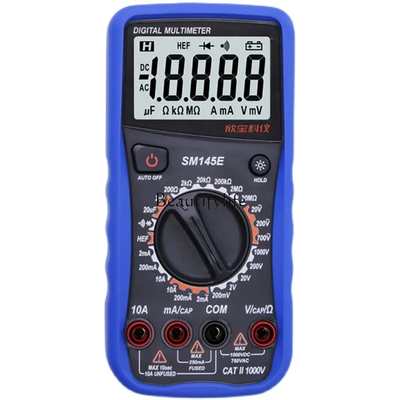 

*SM145E multimeter intelligent voltage high precision digital electrical maintenance capacitor