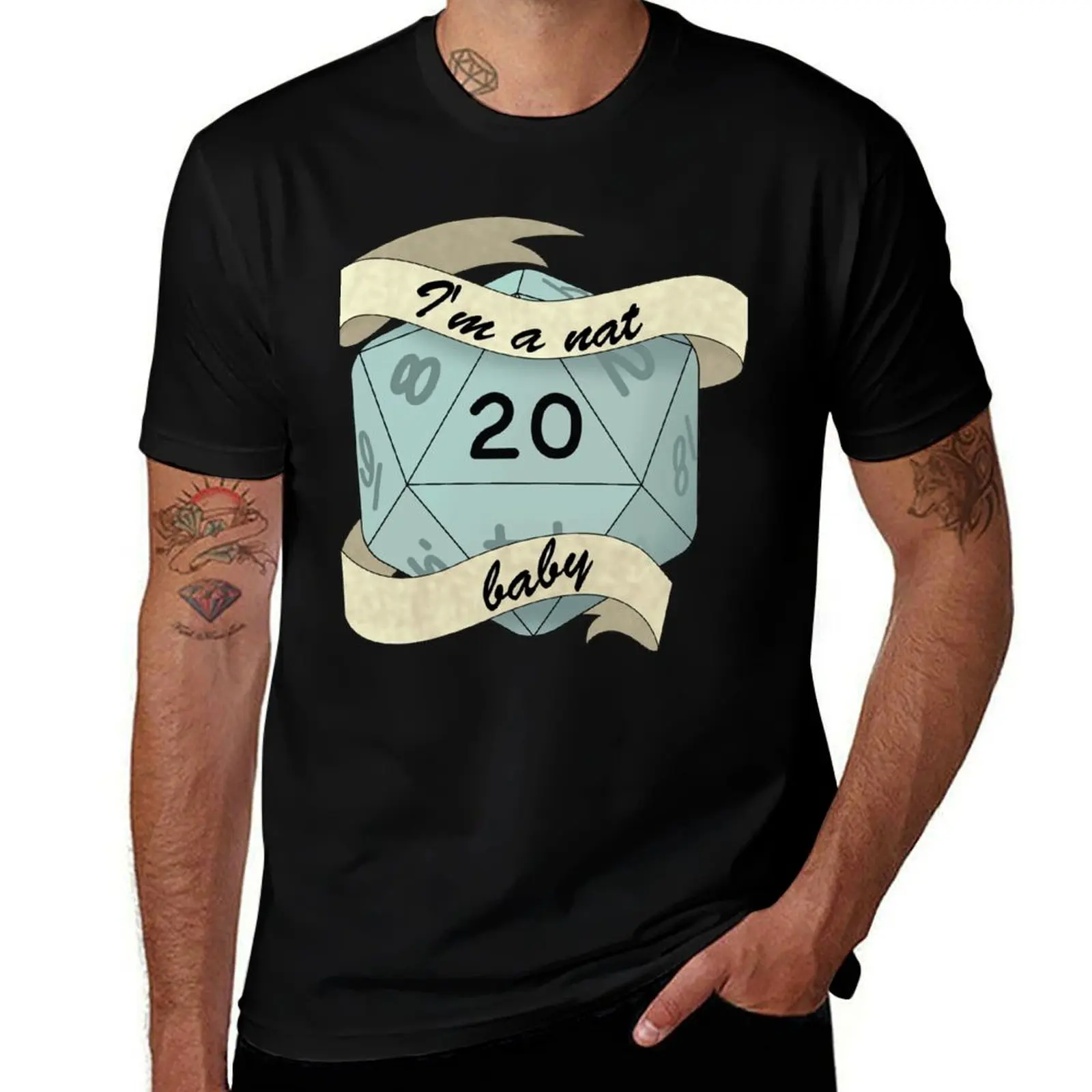 

Nat 20 Baby T-Shirt funny t shirts dark humor man tshirt t shirt personalised T-Shirt