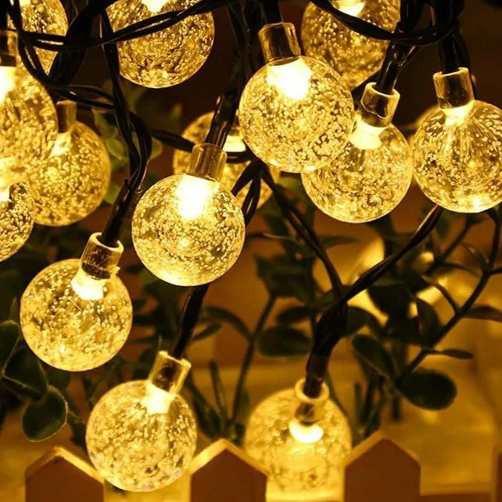 

LED Solar Powered String Lights – Waterproof Fairy Lights for Garden, Patio, Yard, Balcony, Party, Christmas Tree, Party Decor