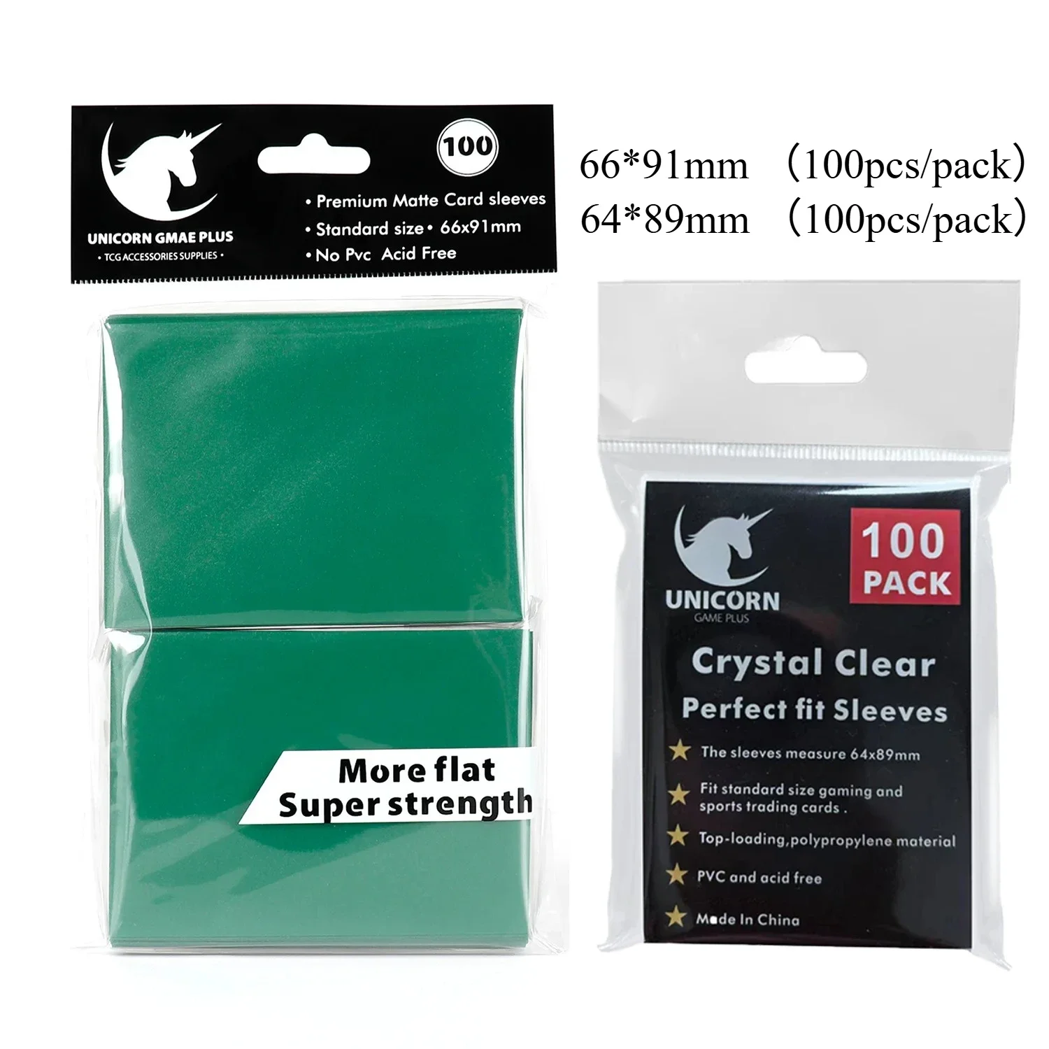 200PCS Card Sleeves Trading Cards Double Layer Matte Standard Size Card  Sleeves for Pokemon MTG Baseball Sport Card Board Game - AliExpress