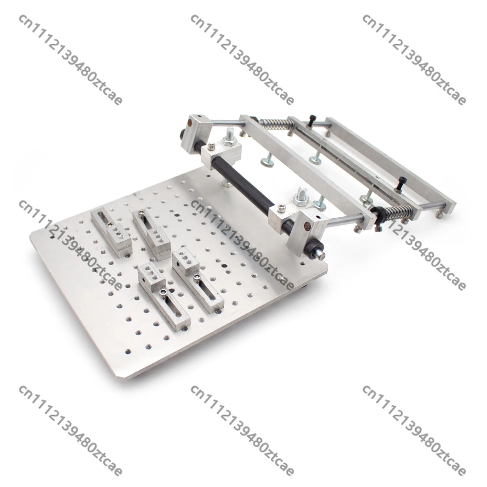 Manual Benchtop Solder Paste Printing Table PCB Stencil Printer High Precision SMT Assembly Hand Screen Printing Equipment
