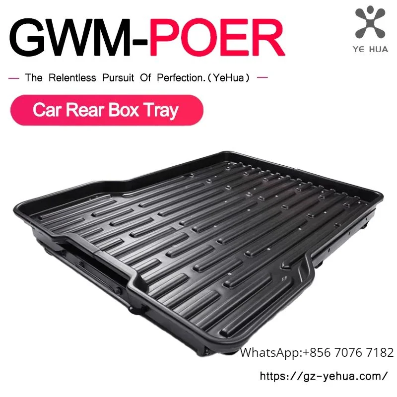 

Great Wall Poer Gwm Poer 2019-2023 Rear trunk towing tray rear trunk tray push-pull modification parts Car accessorie