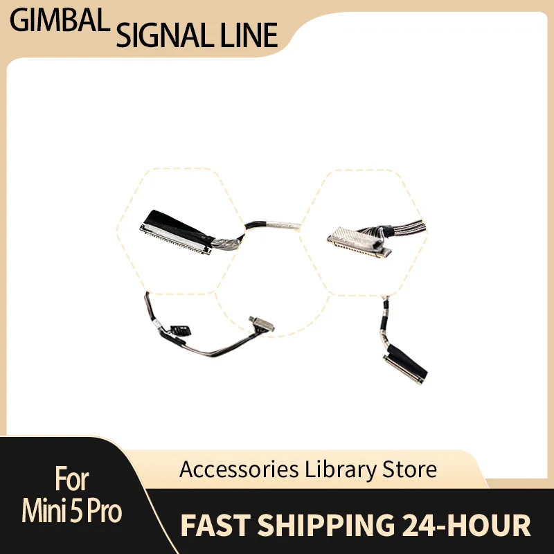 Original New Coaxial Gimbal PTZ Signal Flex Ribbon Cable For Mini 5 Pro Camera Transmission Wire Repair Spare Parts Accessories
