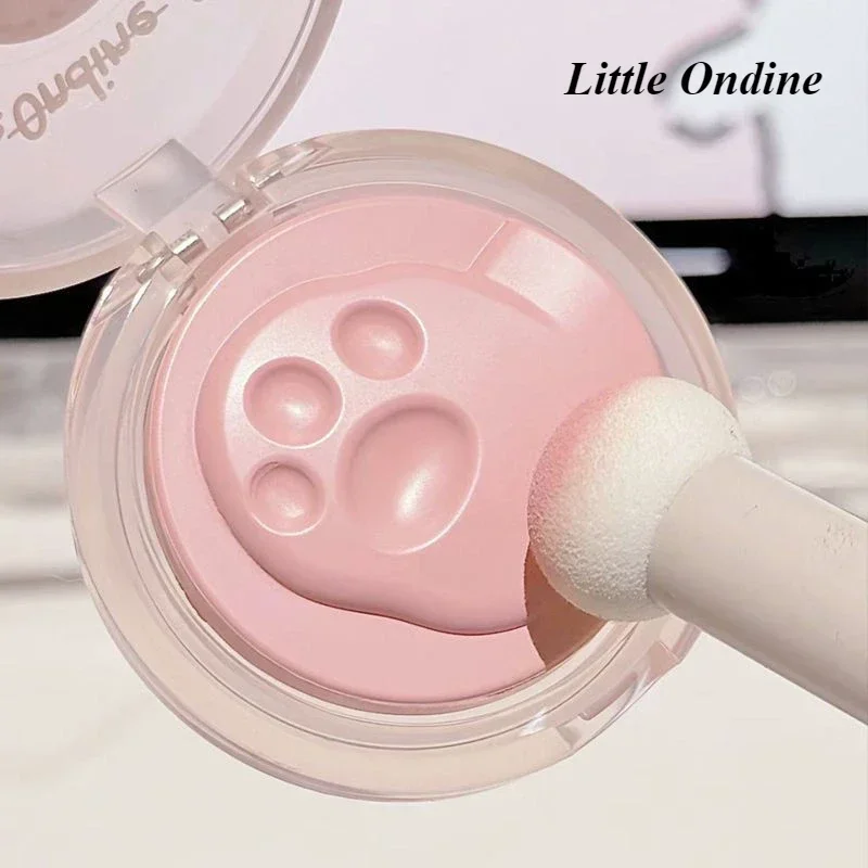 Little Ondine Puppy Cute Cosmetics Monochrome Powder Blusher Cream Long Lasting Matte Natural Delicate Portable Face Makeup