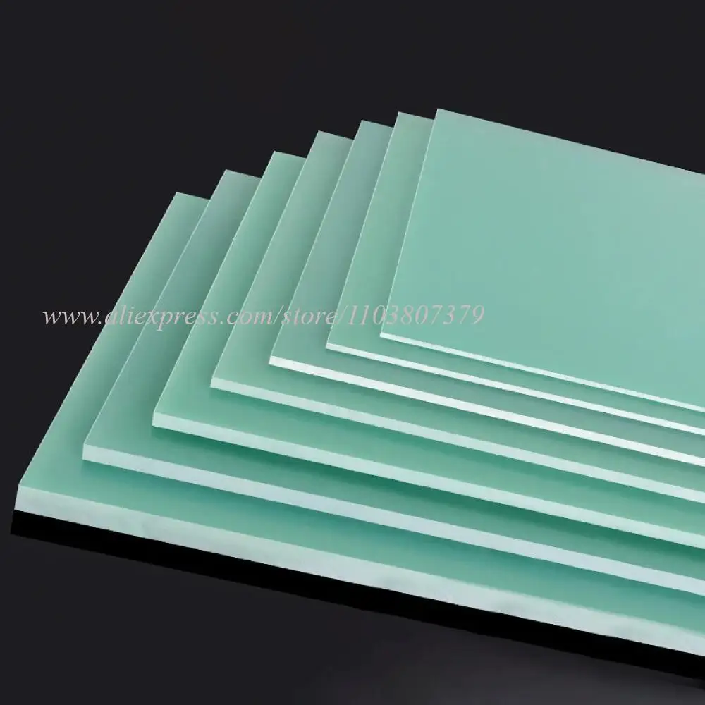 

Water Green G10 Insulation Board 3D Printing Epoxy Glass Fibre Sheet FR4 Glassfibre Plate Resin Board Thickne 1mm~8mm