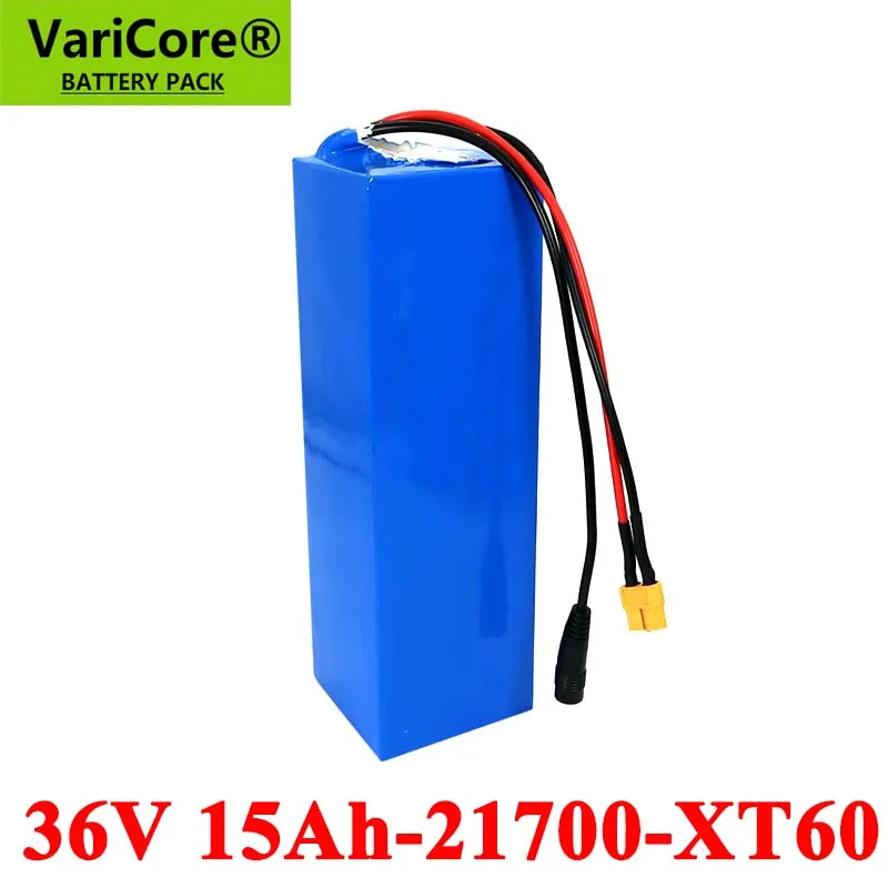 Akumulator VariCore 36V 15Ah 21700 akumulator 10 s3p 500W akumulatory o dużej mocy 42V 15000mAh wtih BMS