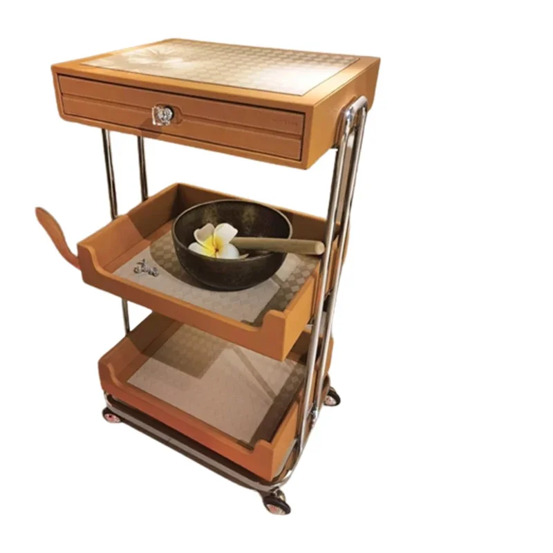 Tatuaż wózek do salonu kosmetycznego Utility Spa kosmetyczny wózek do salonu na kółkach medyczny luksusowy Carrito pomocnicze meble do salonu BL50ST