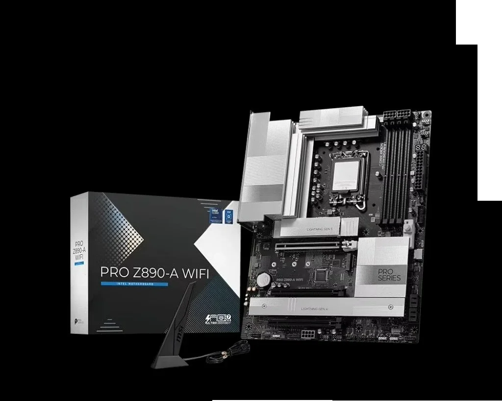 PRO Z890-A WiFi ProSeries Motherboard (Supports Core Ultra Series 2 Processors, LGA 1851, DDR5, ATX)