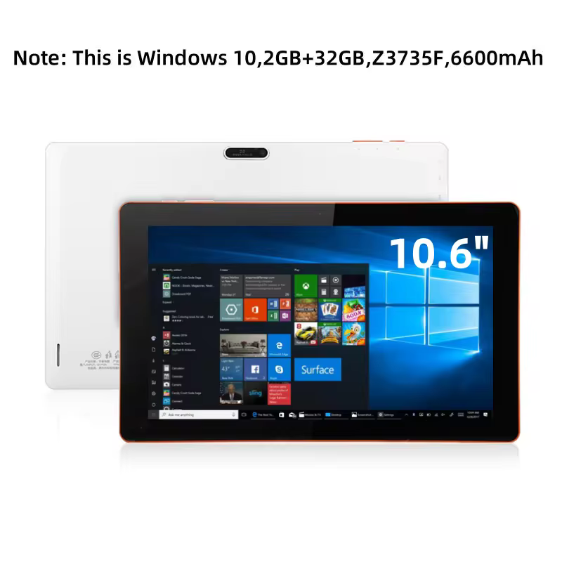 Windows 태블릿 사용 예시