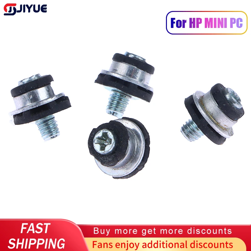 High Quality 4pcs Silver 2.5 HDD/SSD M3 Grommet Screw For HP G3 G4 G5 G6 Mini PC AIO G2 G3 2.5 Inch HDD Screw 0.8*1cm