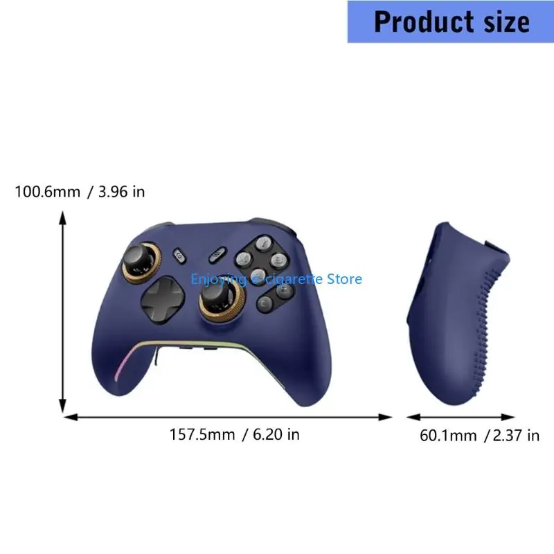 Gaming-Zubehör für 5 Schutzhülle Controller Kratzfeste Hülle Flexible Haut Silikonhülle Y4QF – Detail 6