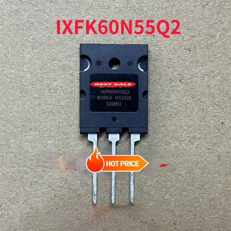 

IXFK60N55Q2(1pcs) TO-264 60A550V MOS new in stock