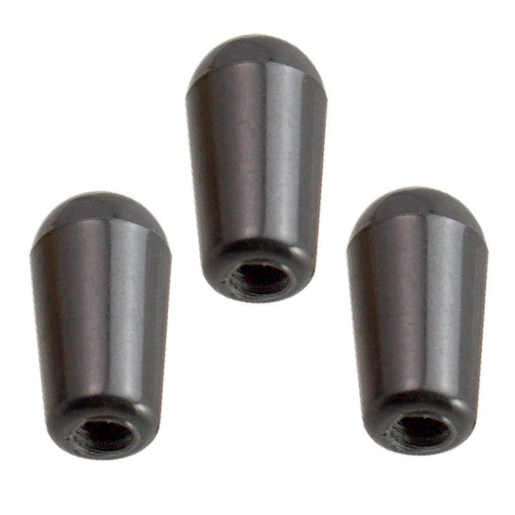 Pak 20 gitar 3 cara sakelar pengalih tutup ujung tombol untuk Les Paul/Epiphone Aksesori Gitar 4Mm kaya