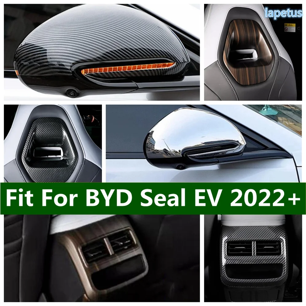 

For BYD Seal EV 2022 - 2024 Auto Rearview Mirror Protector Shell Cover Housing Trim / Headrest / Air Conditioner Outlet AC Vent