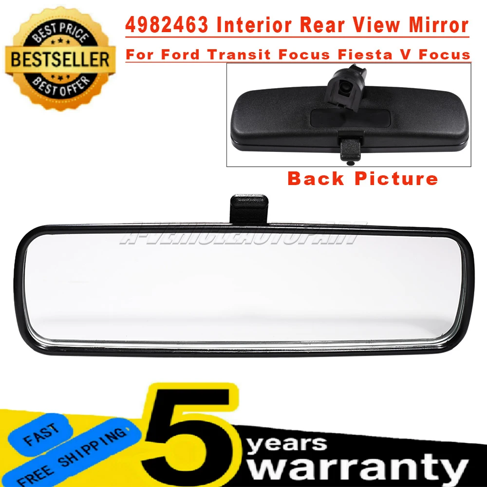 Suitable For Ford Transit Focus Fiesta V Focus C-Max Fusion Mondeo III 4982463 Interior Rear View Mirror Replacement Accessory