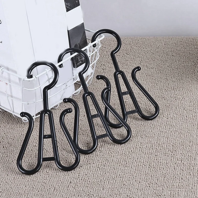 

50Pcs Shoe Display Hooks Drying Rack Plastic Hanger For Shop Home Supermarket Mall