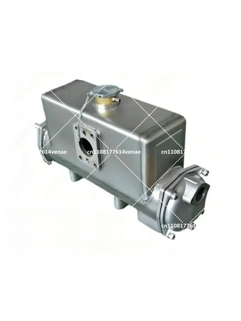 304 Stainless Steel Marine Heat Exchanger Diesel Engine Cooler Water Thermostat for Fresh and Sea Water