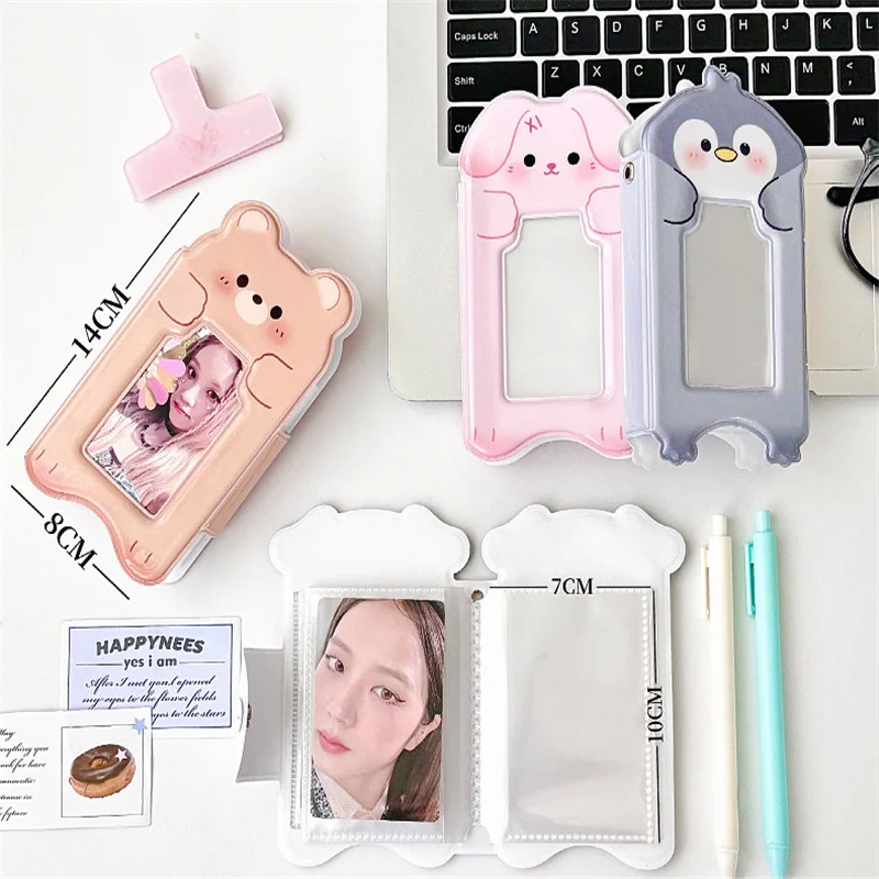 Cute Animal 3 Inch Card Book Postcard Photocards Holder Idol Photo Card Collector Card Album Photo Lomo Card Photo Card Binder