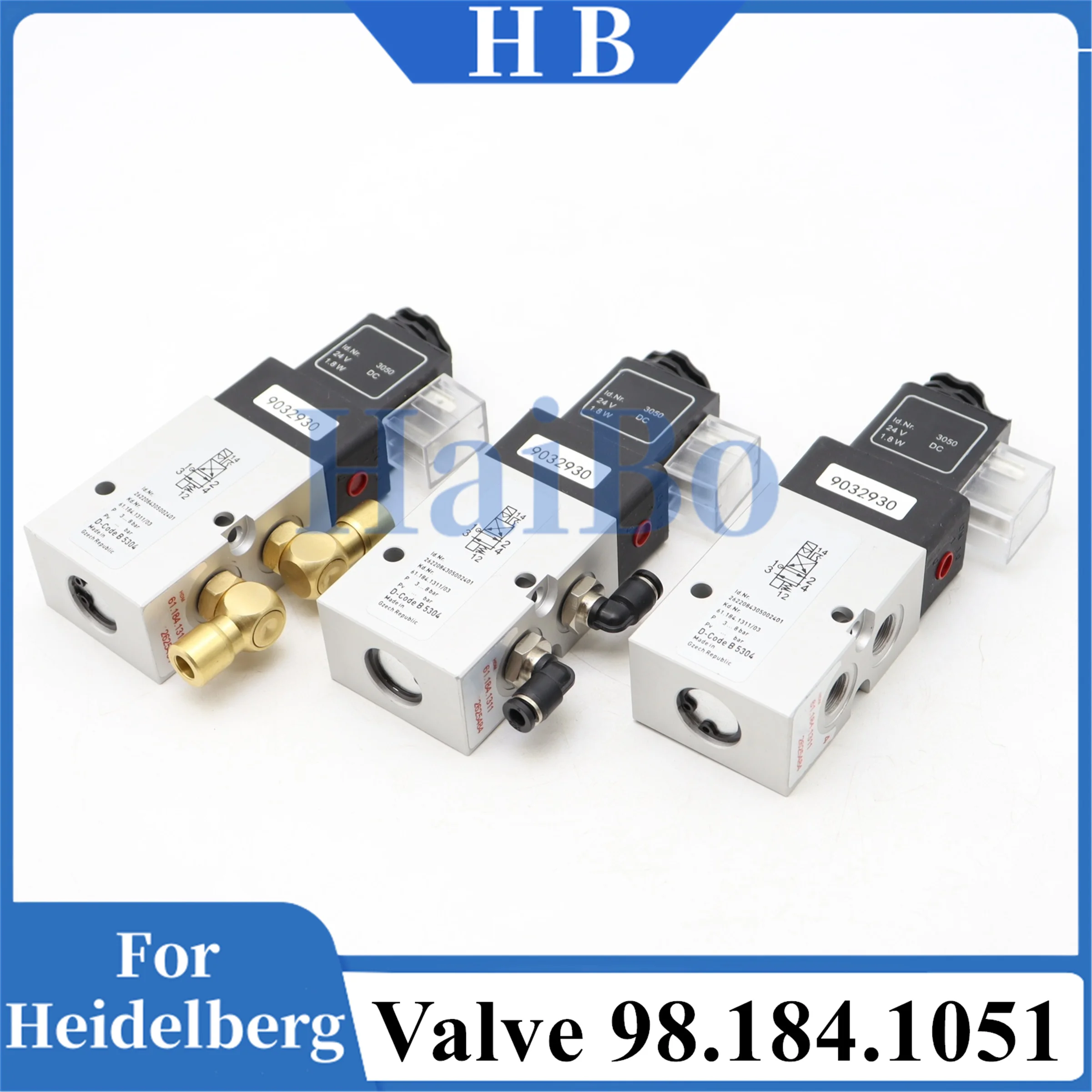 

HaiBo Новый клапан лучшего качества 98.184.1051 для офсетной печатной машины