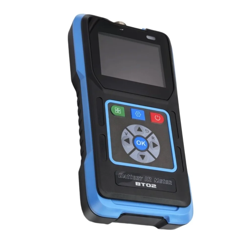 BT02 For Battery Internal Resistance Tester 0-100V 0-200Ohm Four-Wire Meter For Lithium Acid Cell Repair And Quality Inspection