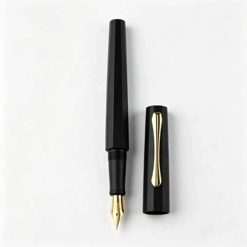 PENBBS 550 Aviation Aluminum Manufacturing Fountain Pen Frosted Aluminum Alloy Lightweight and Portable Writing Practice Ink Pen