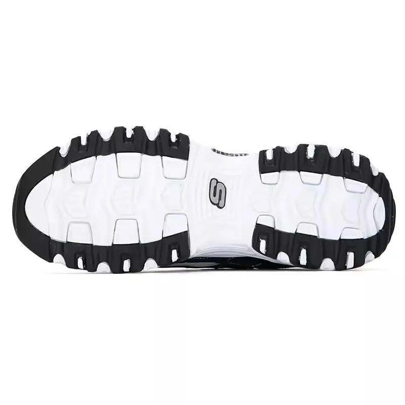 Skechers Trampki damskie Fashion Casual buty Retro amortyzujące i podwyższające buty do chodzenia