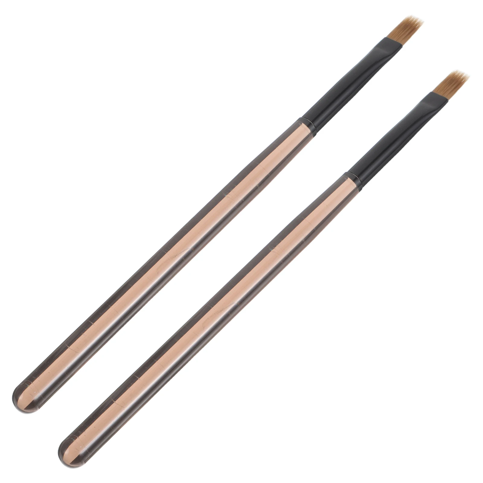 

2Pcs Manicure Gradient Brushes for Elegant Nail Art Fine Layering Bloom Effect Nail Art Tools for Home and Salon Use