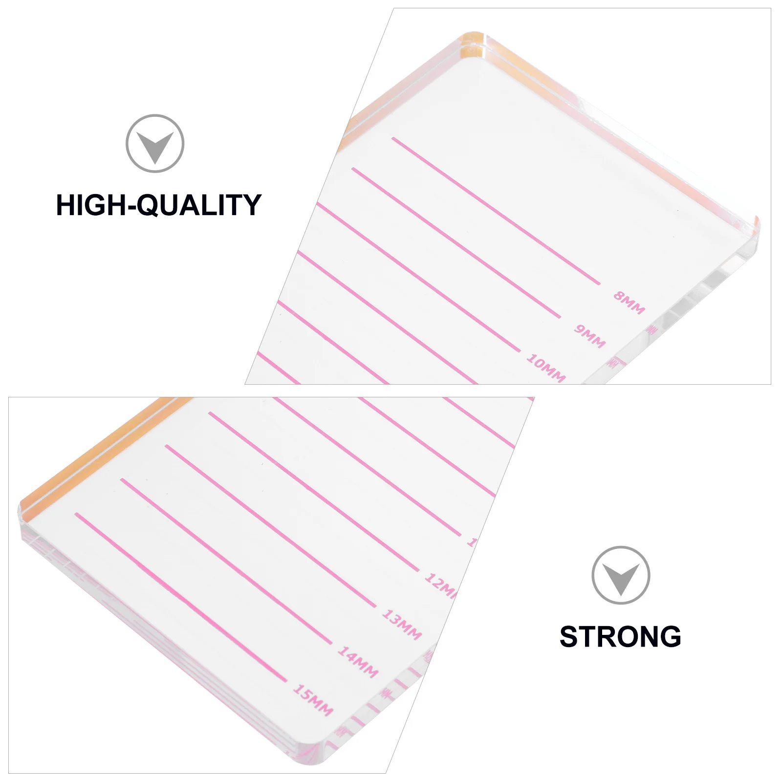 1 pçs palete de extensão de cílios durável material premium ferramenta de enxerto de cílios falsos titular salão de beleza uso palete de cílios falsos