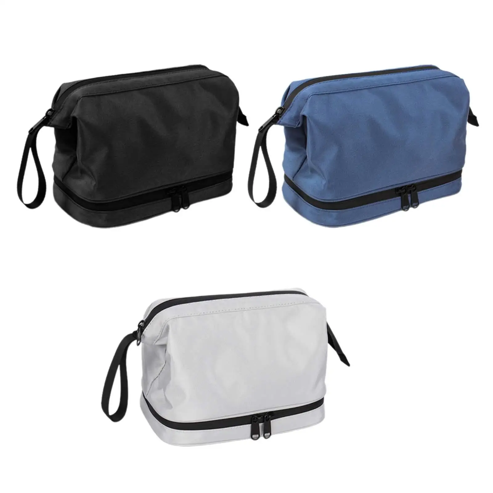 Toiletry Bag Zipper Cosmetic Handbag for Business Trip Bathroom Traveling