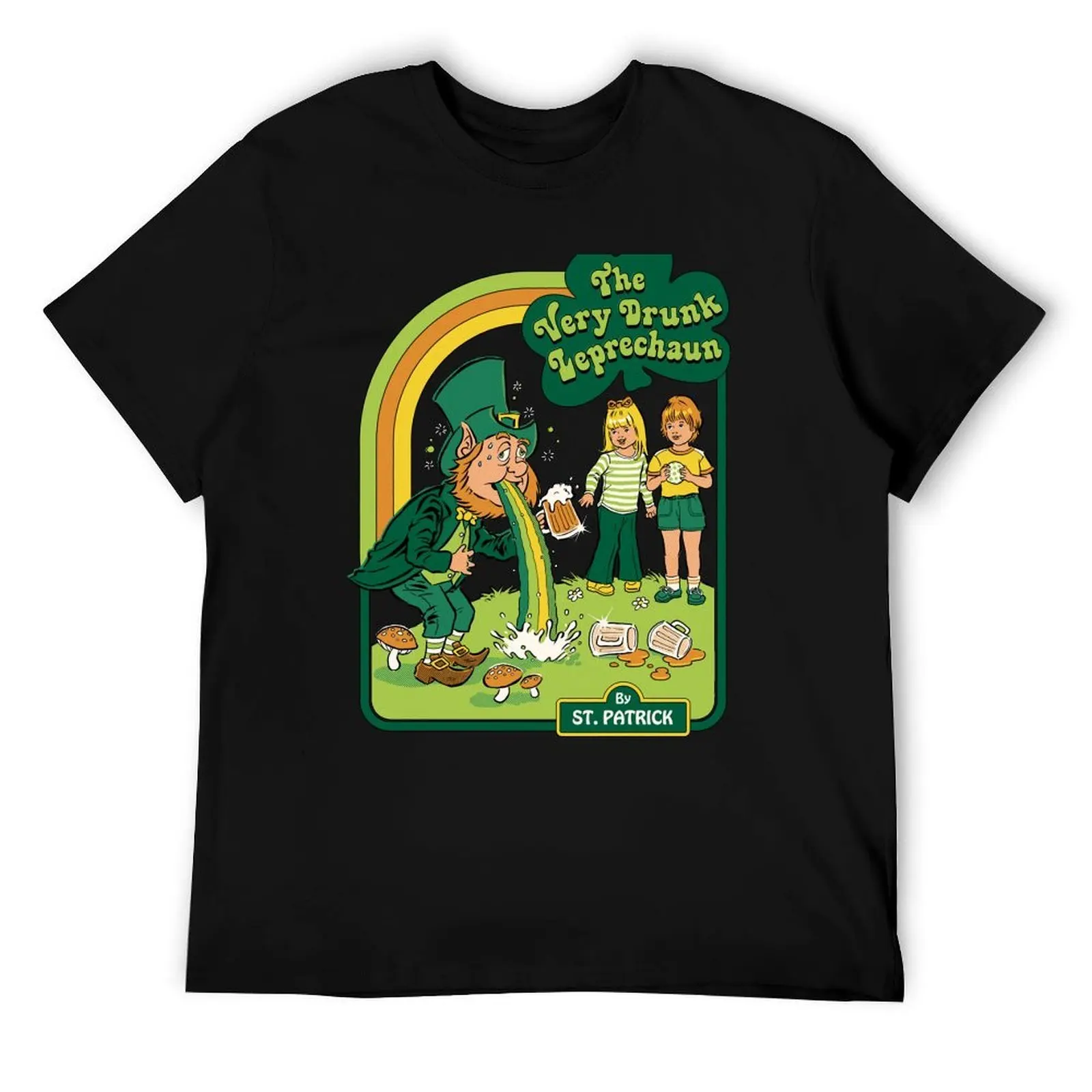 

The Very Drunk Leprechaun T-Shirt t shirt man plain t shirts designer T-Shirt
