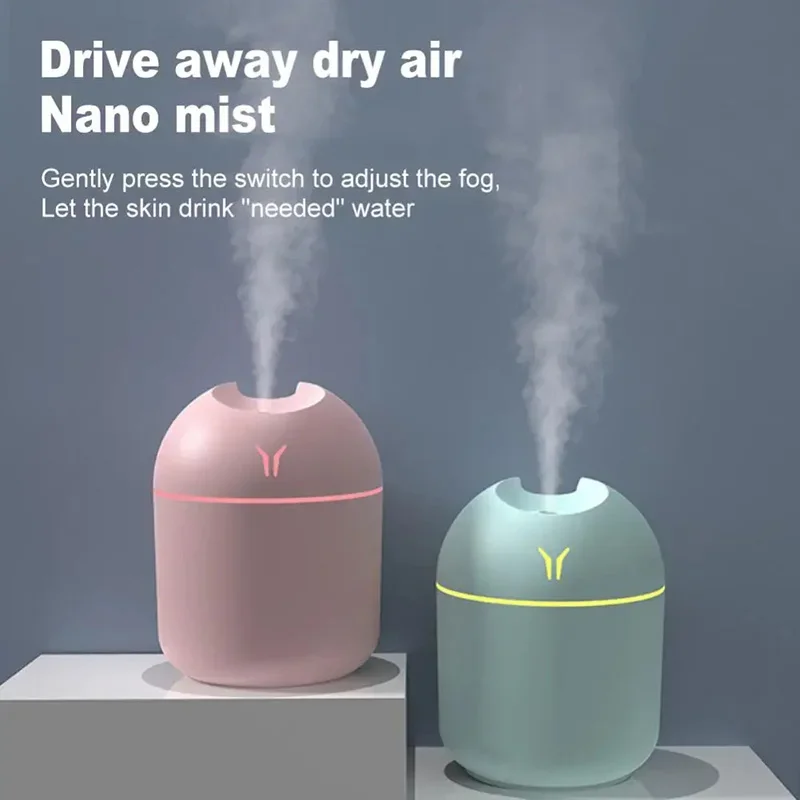 Lenovo Portable Air Humidifier 250ML Essential Oil Diffuser 2 Mode Auto Off with LED Light for Home Car Mist Maker Face Steamer - view 4