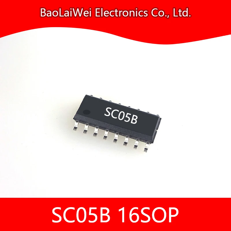 

500pcs SC05B 16SOP ic chip Electronic Components Integrated Circuits 5 button capacitive touch sensor SC05B