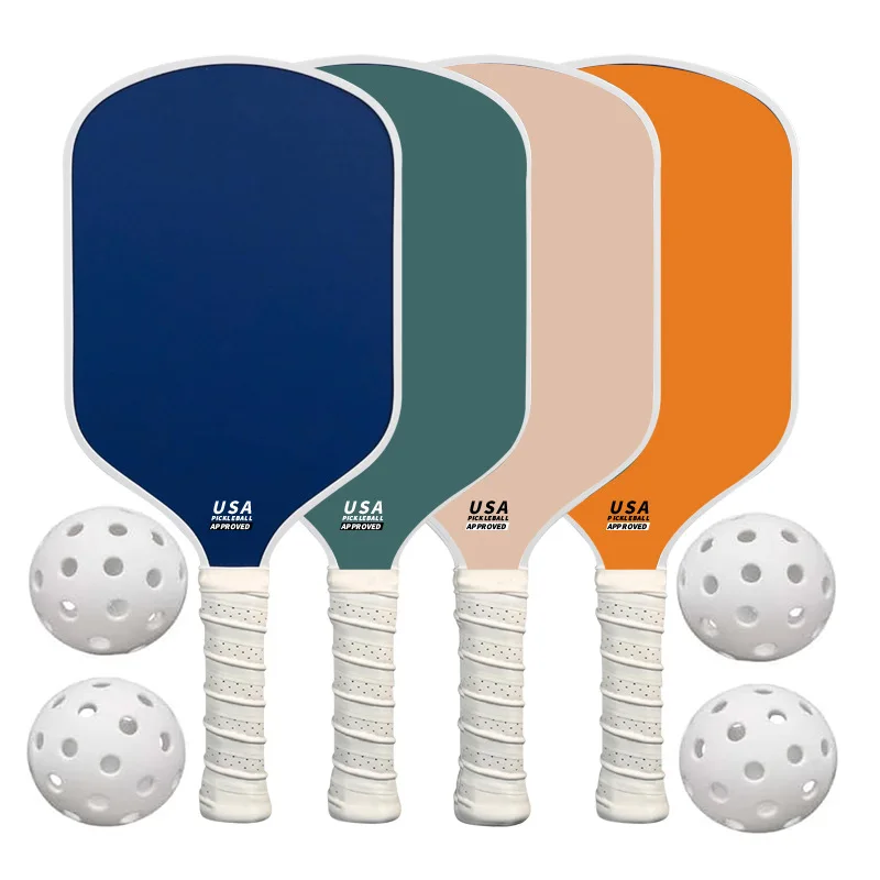 

Спортивная ракетка из углеродного волокна FEYA Pickleball USAPA Pickleball, однотонная стандартная ракетка Pickleball, уличный комплект, легкий спортивный комплект