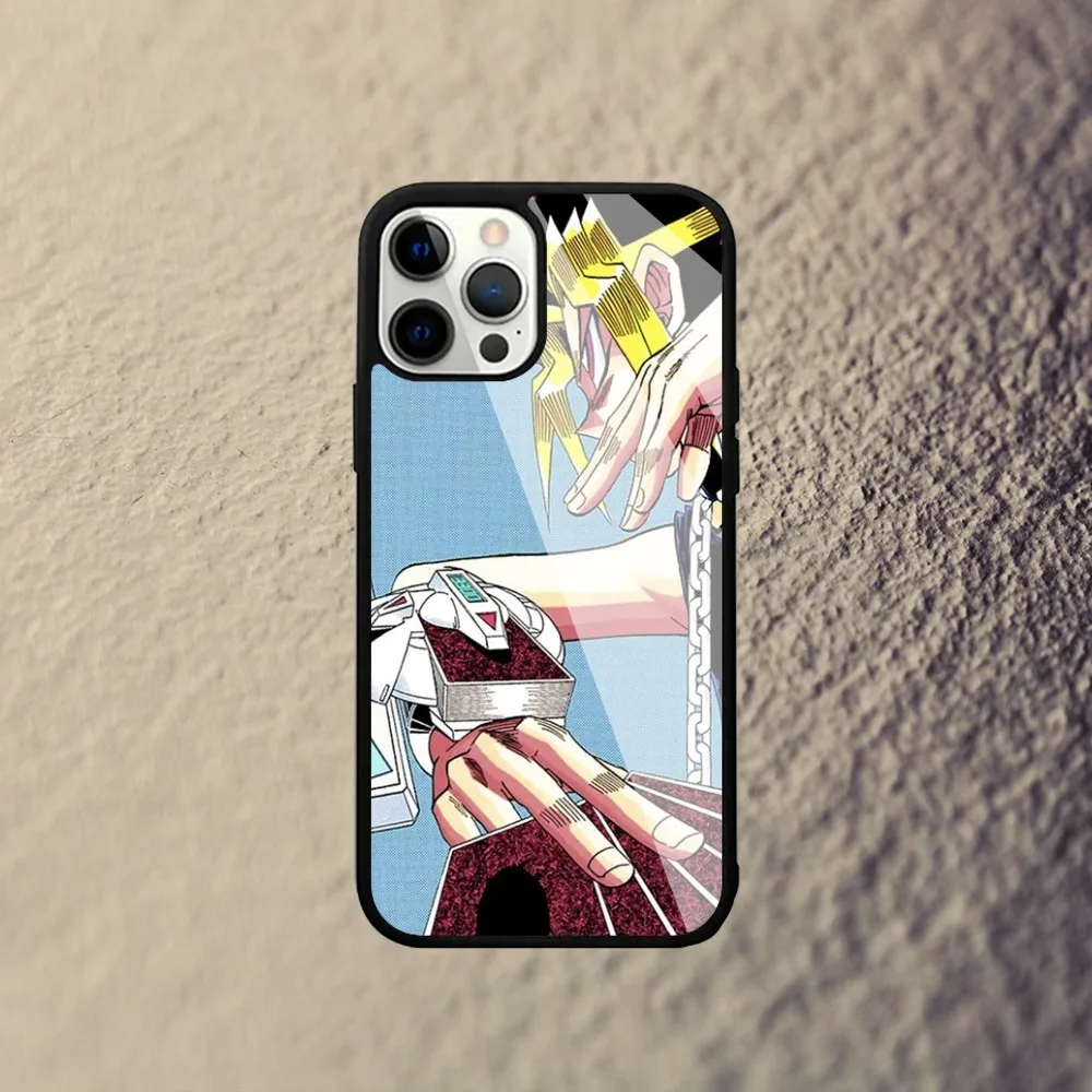 Yu-gi-magesafe用ゲーム電話ケース,iPhone 11,12,13,14,15,pro max,plus,ミニ用磁気ワイヤレス充電ケース