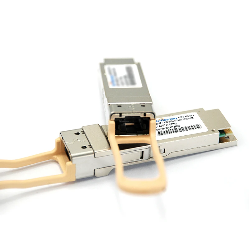 Imagem -03 - Qsfp 40gb Sr4 Qsfp 40gb Módulo Transceptor 40gbase-sr4 850nm 100m Mtp Mpo Conector Qsfp Mais Módulo para Juniperhuawei Equipamento de Fibra Mikrotik