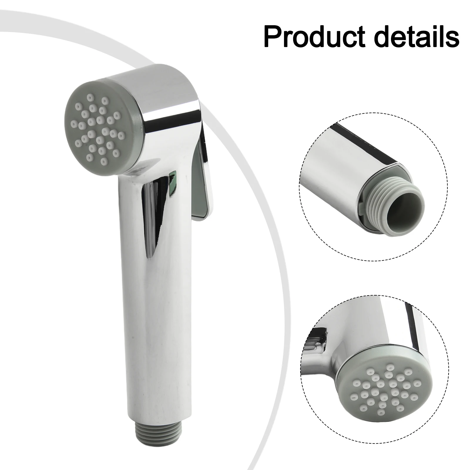 

Multi-functional Bidet Spray 1PC Toilet Douche Bathroom Shower Accessories Bidet Head For Sanitary Shattaf Handheld Spray