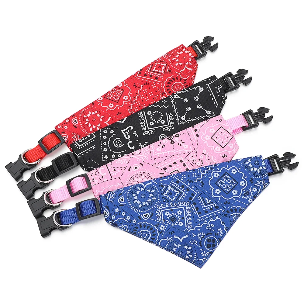 Benda triangolare regolabile per cane da compagnia gatto sciarpa lavabile bavaglini collare Bandana decorazione collo di gatto festa di compleanno vestire