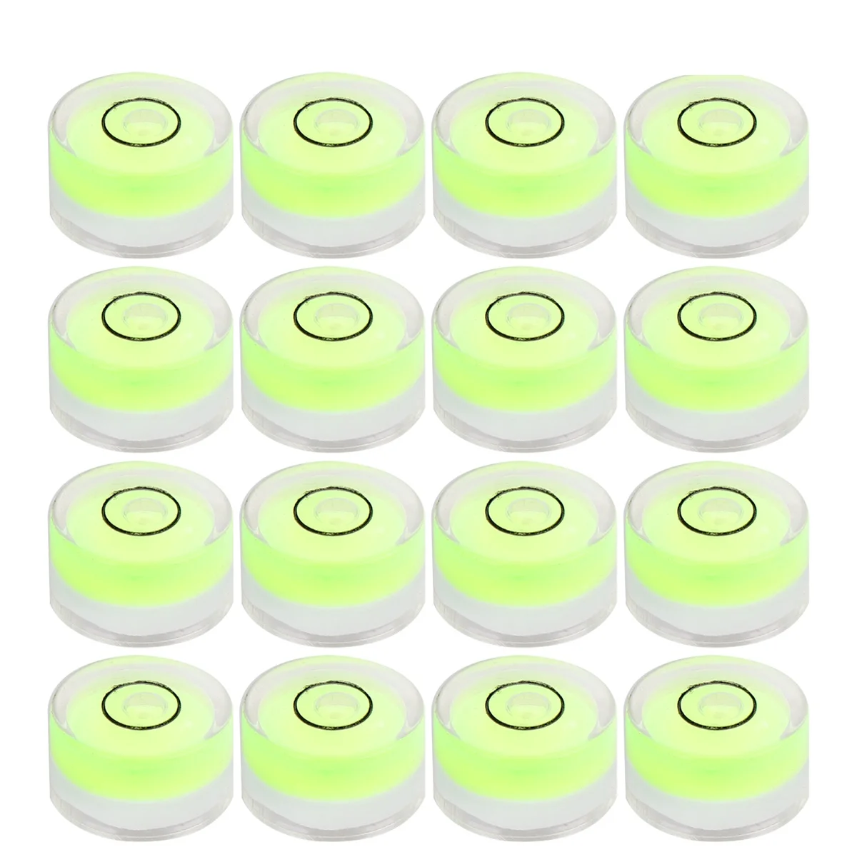 

16pcs Horizontal Bubble Measuring Leveling Equalizer Accurate Wearable Liquid Level Clear Transparent Durable