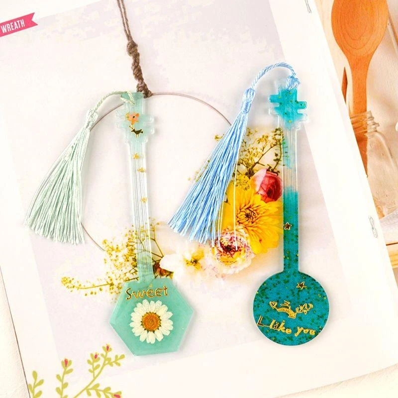 

Форма для жетонов ручной работы, прямоугольная закладка, силиконовая форма, формы для литья из эпоксидной смолы, инструменты для