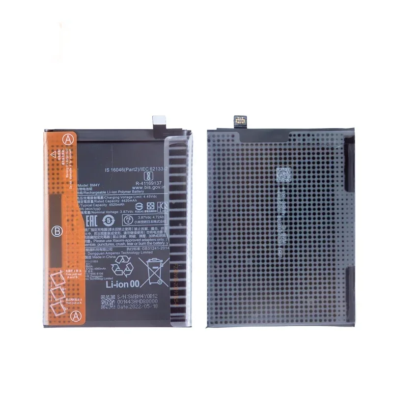 Brand New BM4Y 4520mAh Battery For Xiaomi Poco F3 /Redmi K40 Pro/ K40 Pro Phone Replacement Batteries