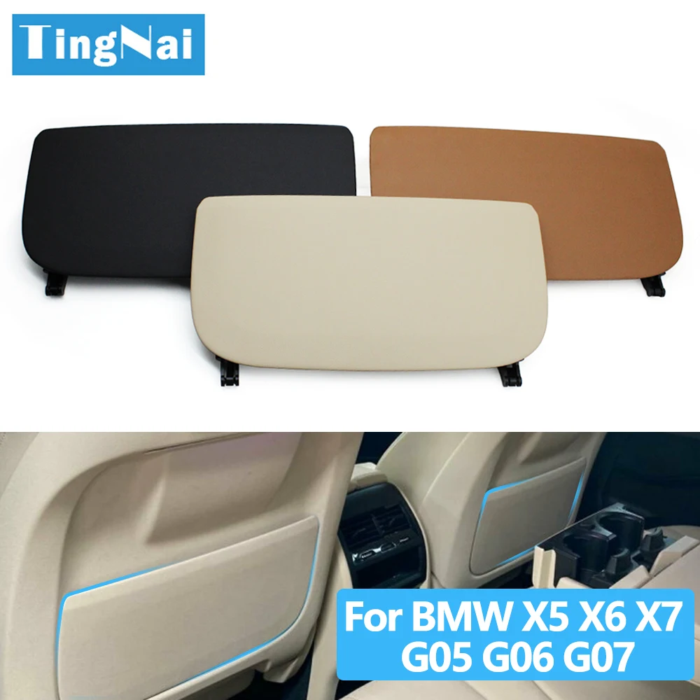

Car Left Right Seat Backrest Leather Pocket Storage For BMW X5 X6 X7 G05 G06 G07 2019 2020 2021 2022 2023